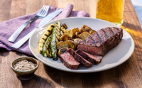 Reverse Seared New York Strip Steaks | Red Meat Recipes ... image