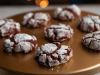 Red Velvet Crinkle Cookies Recipe | Ree Drummond | Food ... image