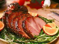 Orange Marmalade Glazed Ham Recipe | Molly Yeh | Food Network image