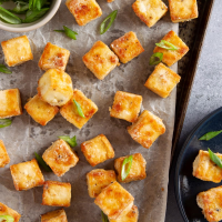 Crispy Baked Tofu Recipe: How to Make It image