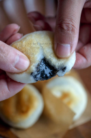 Sticky Rice Cake with Black Sesame Filling | China Sichuan ... image