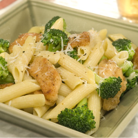 Penne with Chicken & Broccoli Recipe | MyRecipes image