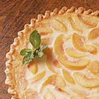 Easy Peach Cream Pie Recipe: How to Make It image