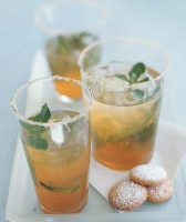 Iced Green Tea With Ginger and Mint Recipe | Real Simple image