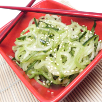 Quick and Easy Asian Sesame Cucumber Salad Recipe | Allrec… image