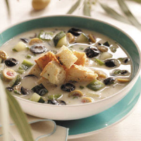 Icy Olive Soup Recipe: How to Make It - Taste of Home image