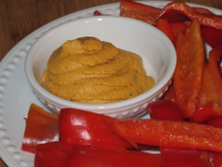 Spicy Roasted Red Pepper Hummus Recipe - Food.com image