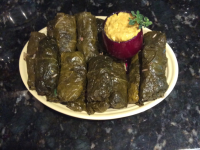 STUFFED GRAPE LEAVES WITH MEAT RECIPES