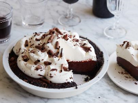 Bottle of Wine Chocolate Pie Recipe | Food Network Kitchen ... image
