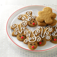 Jolly Ginger Reindeer Cookies Recipe: How to Make It image