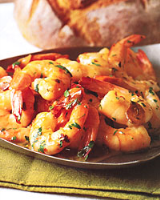 Shrimp in Garlic Sauce Recipe - Food & Wine image