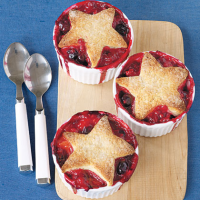 Star Berry Cobblers Recipe | MyRecipes image