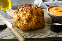 Whole Roasted Cauliflower With Romesco Recipe - NYT Cooking image