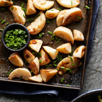Roasted Salt-&-Vinegar Turnips Recipe | EatingWell image