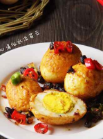 Soy Sauce Tiger Preserved Eggs recipe - Simple Chinese Food image