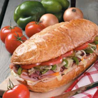 Grilled Sub Sandwich Recipe: How to Make It image