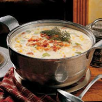 Hearty Corn Chowder Recipe: How to Make It image