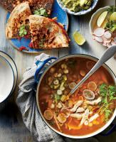 Green Chile-Turkey Soup with Hominy Recipe | Southern Living image