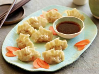 Seafood and Chive Dumplings : Recipes : Cooking Channel ... image
