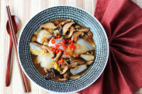 Braised Napa Cabbage with Mushrooms | Asian Inspirations image