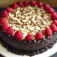 Chocolate-Almond Sans Rival Cake | Allrecipes image