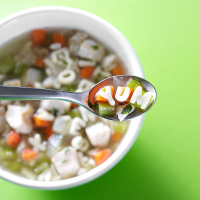 Chicken Alphabet Soup Recipe: How to Make It image