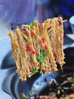 Spicy Enoki Mushroom recipe - Simple Chinese Food image