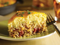 Skillet Spanish Rice With Cornbread Topping Recipe - Food.com image