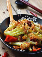 Stir-fried Cauliflower recipe - Simple Chinese Food image