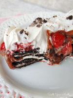 South Your Mouth: Black Forest Oreo Dessert image