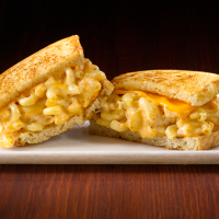 Grilled Mac & Cheese Sandwich Recipe | MyRecipes image