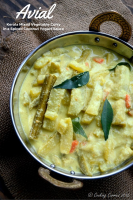 Avial - Kerala Mixed Vegetable Curry with Coconut and ... image