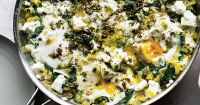 Yotam Ottolenghi's Braised Eggs with Leek and Za'atar ... image