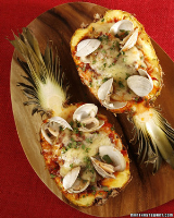 Roasted Seafood-Stuffed Pineapple | Martha Stewart image