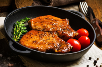 Pan-Fried Pork Chops Recipe | Epicurious image