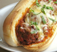 Low Calorie Meatball Sandwich Recipe - 5 Points | LaaLoosh image