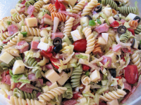 Italian Sub Pasta Salad Recipe - Italian.Food.com image