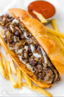 Best Philly Cheesesteak Sandwich - Easy Recipe Chef image
