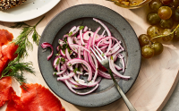 Cilantro-Pickled Red Onion Recipe | Real Simple image