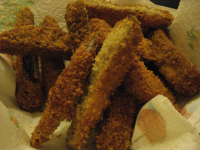 Fried Portabella Mushroom Strips Recipe - Food.com image
