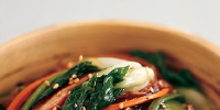 Sweet Potato Noodle Stir-Fry with Choy Sum and Shiitake ... image