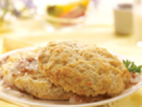 Biscuits and Gravy for One | Just A Pinch Recipes image