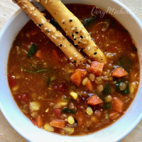 WW Recipes - Panera Bread Inspired Vegetable Soup – Very ... image
