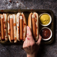 Bloody Finger Hot Dogs Recipe image