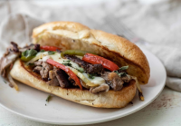 Steak Hoagie with Peppers and Onions | Just A Pinch Recipes image