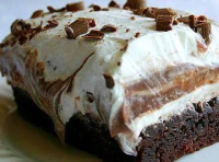 BROWNIE REFRIGERATOR CAKE 3 | Just A Pinch Recipes image