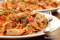 Spaghetti con pollo - Fácil - Recetas de cocina. +20.000 ... image