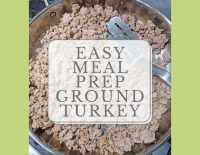 Easy AIP Paleo Meal Prep Ground Turkey Plus 9 Meal Ideas image