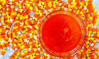 How to Melt Candy Corn into a Simple Syrup Recipe | Extra ... image