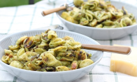 Quick and Easy Crispy Pasta with Broccoli Recipe | Laura ... image